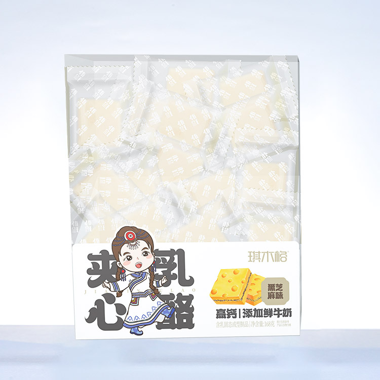 168g-PET盒子-夹心乳酪（黑芝麻）